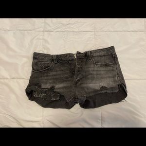 Free people distressed shorts